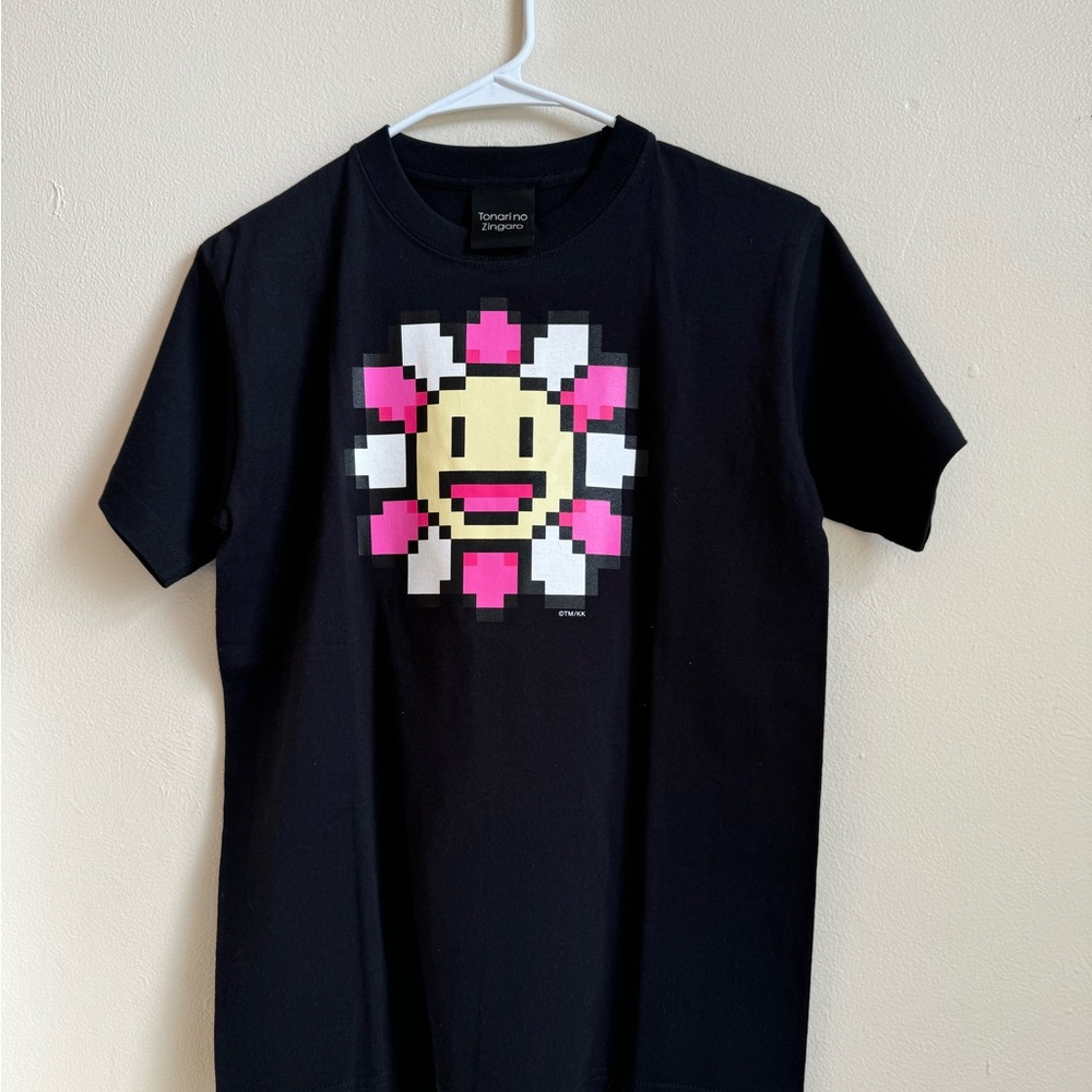 Takashi Murakami NFT Pixel Flower Tee Shirt Small